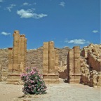 Old ruins in Petra