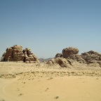 Wadi Rum butte
