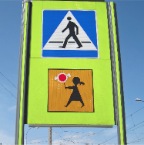 crosswalk sign