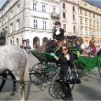 nazy and carriage in Krakow