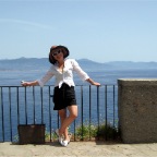 nazy at lighthouse july 2009