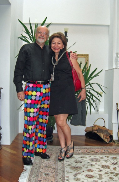 Dan and Nazy polka pants