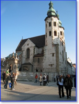 Krakow white church